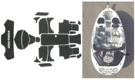 Hydro Turf Mat Kit For Sea-Doo (00-03) Speedster & (04) Speedster 160 - SD12