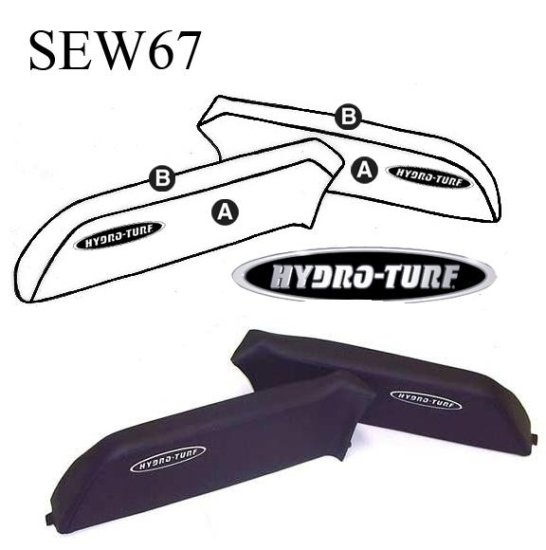 Hydro-Turf Upholstery For Kawasaki 750Sx Sides