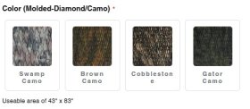 Hydroturf 47"x86" Molded Diamond - SHT86MD