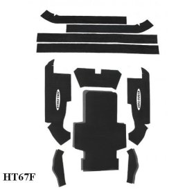 Hydro-Turf Mat Kit for Kawasaki 750Sx & Sxi Freestyle Kit (use with "Digger" Footholds) HT67F
