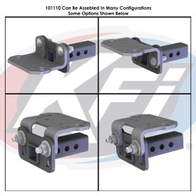 KFI Products TigerTail 2” Receiver Adjustable Mount - 101110