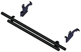 KFI Products REAR BUMPER BLACK HON - 101565