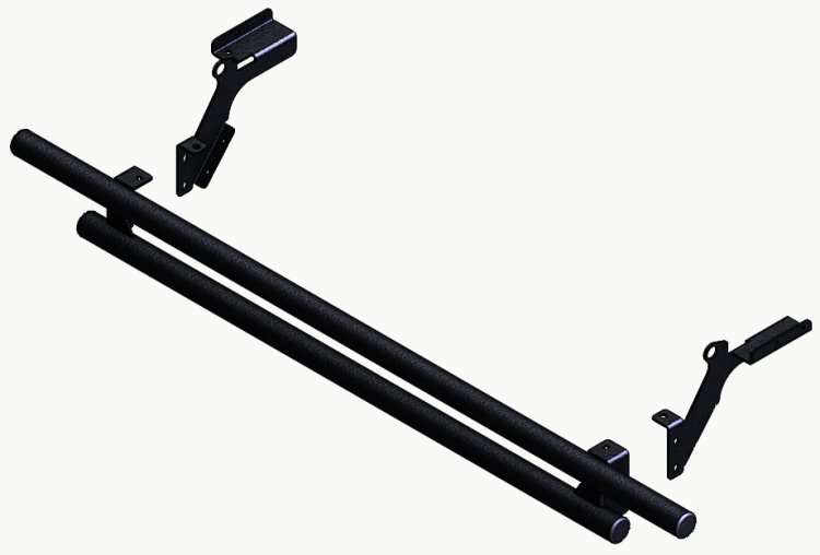 KFI Products REAR BUMPER BLACK HON - 101585