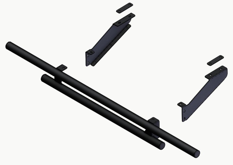 KFI Products REAR BUMPER BLACK CAN AM - 101610