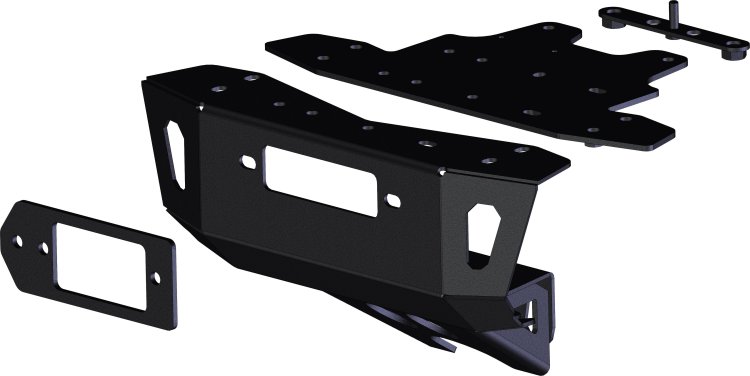 KFI Products WINCH MOUNT KIT POL - 101690