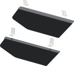 KFI Products TALON REAR LOWER DOOR PANEL KIT - 101845