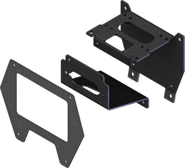 KFI Products UTV WINCH MOUNT - 102050