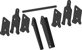 KFI Products UTV PLOW LIFT KIT 4" for Round Tubes - 105705