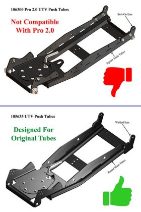 KFI Products UTV PLOW LIFT KIT 4" for Round Tubes - 105705