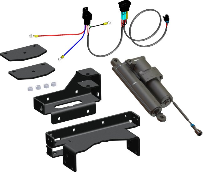 KFI Products UTV PLOW TRACKS HYDRAULIC ANGLE KIT - 106210