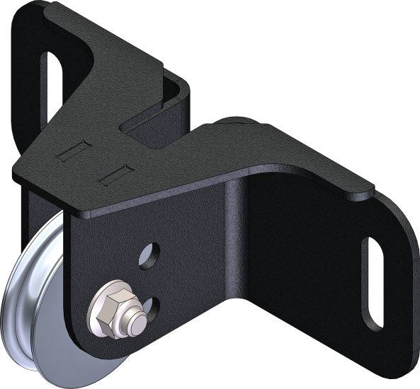 KFI Products WIDE FAIRLEAD PLOW PULLEY SYNTHETIC CABLE - 106465