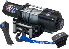 KFI Products WIDE 4500 LB UTV WINCH - U45W-R2 KFI Products WIDE 4500 LB UTV WINCH - U45W-R2