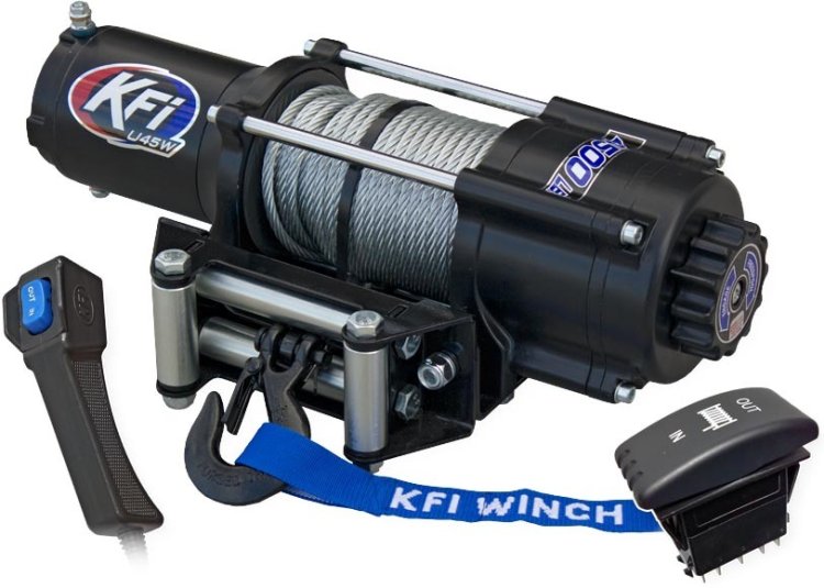 KFI Products WIDE 4500 LB UTV WINCH - U45W-R2