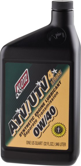 Klotz ATV/UTV Synthetic ENGINE LUBE 0W40 32OZ - ATVUTV-040