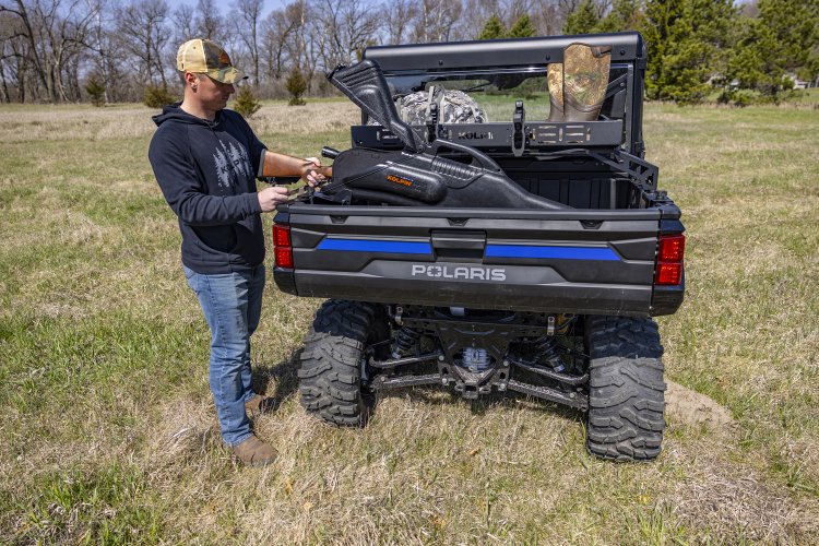 Kolpin KXP SINGLE IN BED GUN BOOT MOUNT (800 RANGER) - 20006