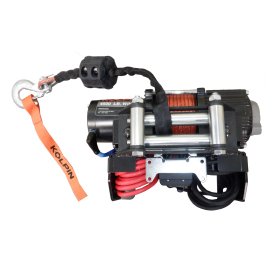 Kolpin Quick-Mount Winch Kit -- Kawi FX / FXT 4500 synthetic - 26-2000
