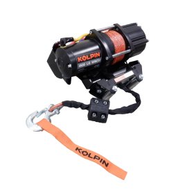 Kolpin Quick-Mount Winch Kit -- Kawi FX / FXT 4500 synthetic - 26-2000