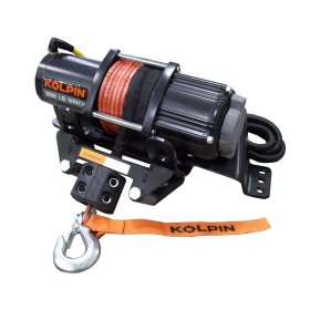 Kolpin Quick-Mount Winch Kit -- Ranger MS 3500 synthetic - 26-3025