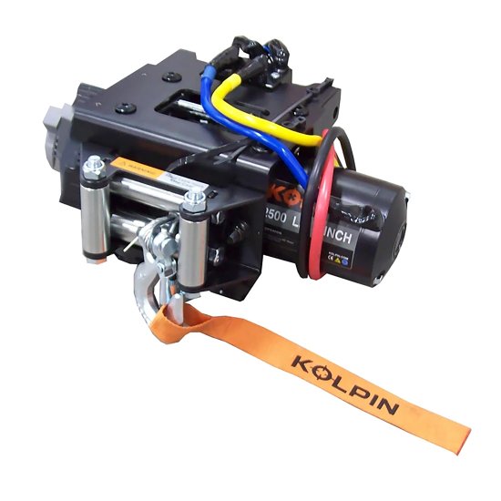 Kolpin Quick-Mount Winch Kit -- Sportsman 2500 steel (Apache) - 26-3200