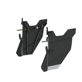 Kolpin Ranger 1000 / XP Rear Half Doors - 32010