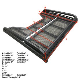 Kolpin FLAT BASKET - 53400