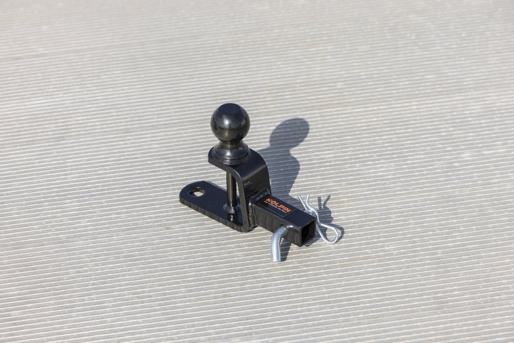 Kolpin 3-Way 1 1/4" hitch with 2" ball & hook - 85675