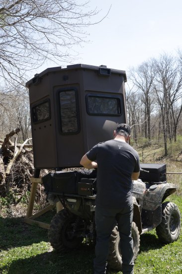 Kolpin ATV Gear & Cooler Seat Bag - Black - 91156