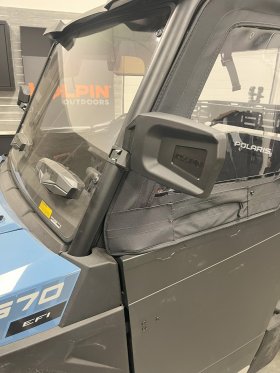 Kolpin UTV Side Mirror, Pair - One Piece Lens/Landscape - 98325