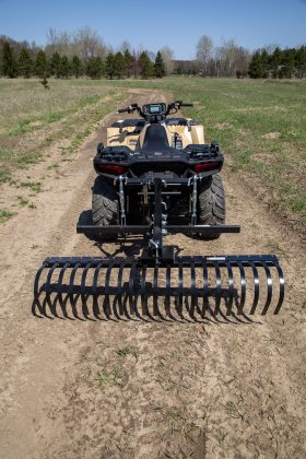 Kolpin 60" LANDSCAPE RAKE - COMPLETED VERSION - LSR60
