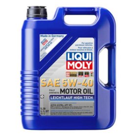 LIQUI MOLY 205L Leichtlauf (Low Friction) High Tech Motor Oil SAE 5W40 - 20363