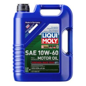 LIQUI MOLY 205L Synthoil Race Tech GT1 Motor Oil SAE 10W60 - 20375