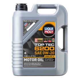 LIQUI MOLY 205L Top Tec 6200 Motor Oil SAE 0W20 - 22089