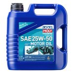 LIQUI MOLY 205L Marine 4T Motor Oil SAE 25W50 - 22514