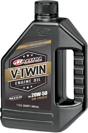 MAXIMA V-TWIN SYN BLEND ENGINE OIL 20W50 32OZ - 30-14901