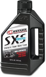 MAXIMA SXS 100% SYN FRONT DRIVE OIL 80W 16OZ - 40-45916