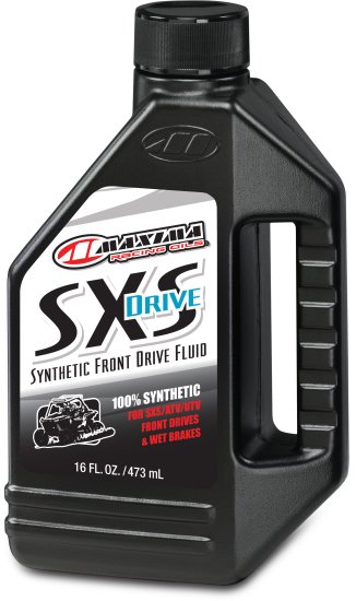 MAXIMA SXS 100% SYN FRONT DRIVE OIL 80W 16OZ - 40-45916