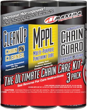MAXIMA ULTIMATE CHAIN GUARD CARE KIT 3/PK - 70-779203