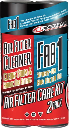 MAXIMA AIR FILTER CARE KIT 2-PK - 70-799202