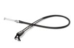 MOTION PRO REV 2/3 BLACK VINYL THROTTLE PUSH-PULL CABLE SET - 01-1222