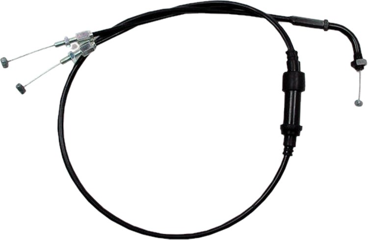 MOTION PRO BLACK VINYL THROTTLE PULL CABLE - 02-0000
