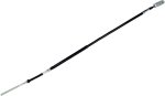 MOTION PRO BLACK VINYL FOOT BRAKE CABLE - 02-0082