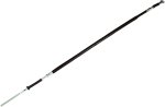 MOTION PRO BLACK VINYL FOOT BRAKE CABLE - 02-0133