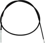 MOTION PRO BLACK VINYL REAR HAND BRAKE CABLE - 02-0141