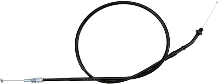 MOTION PRO BLACK VINYL THROTTLE PULL CABLE - 02-0243