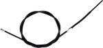 MOTION PRO BLACK VINYL REAR HAND BRAKE CABLE - 02-0287