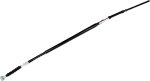 MOTION PRO BLACK VINYL FOOT BRAKE CABLE - 02-0354
