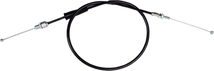 MOTION PRO BLACK VINYL THROTTLE PULL CABLE - 02-0387