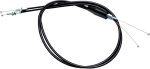 MOTION PRO BLACK VINYL THROTTLE PUSH-PULL CABLE SET - 02-0414
