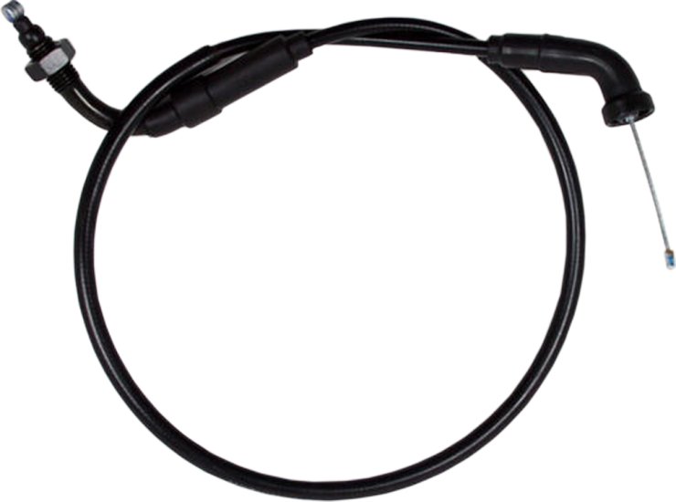 MOTION PRO BLACK VINYL THROTTLE CABLE - 02-0418