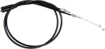 MOTION PRO BLACK VINYL THROTTLE PUSH-PULL CABLE SET - 02-0486